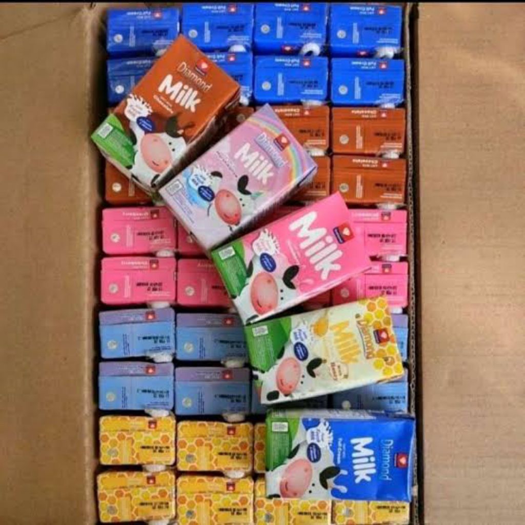 

UHT Diamond 125 ml/ Full cream/ strawberry/ coklat dll