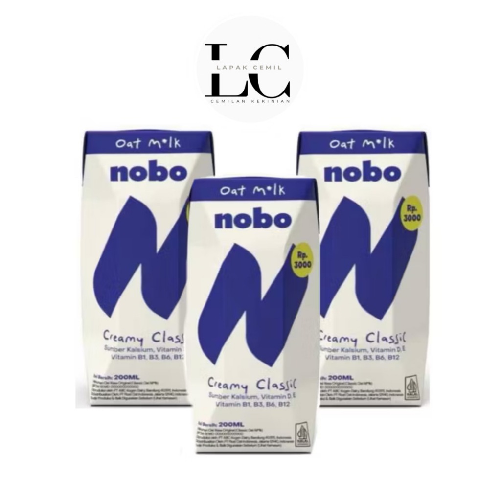 Oat Milk Nobo 200ml/ Nobo/ Susu Nobo/ Oat Milk