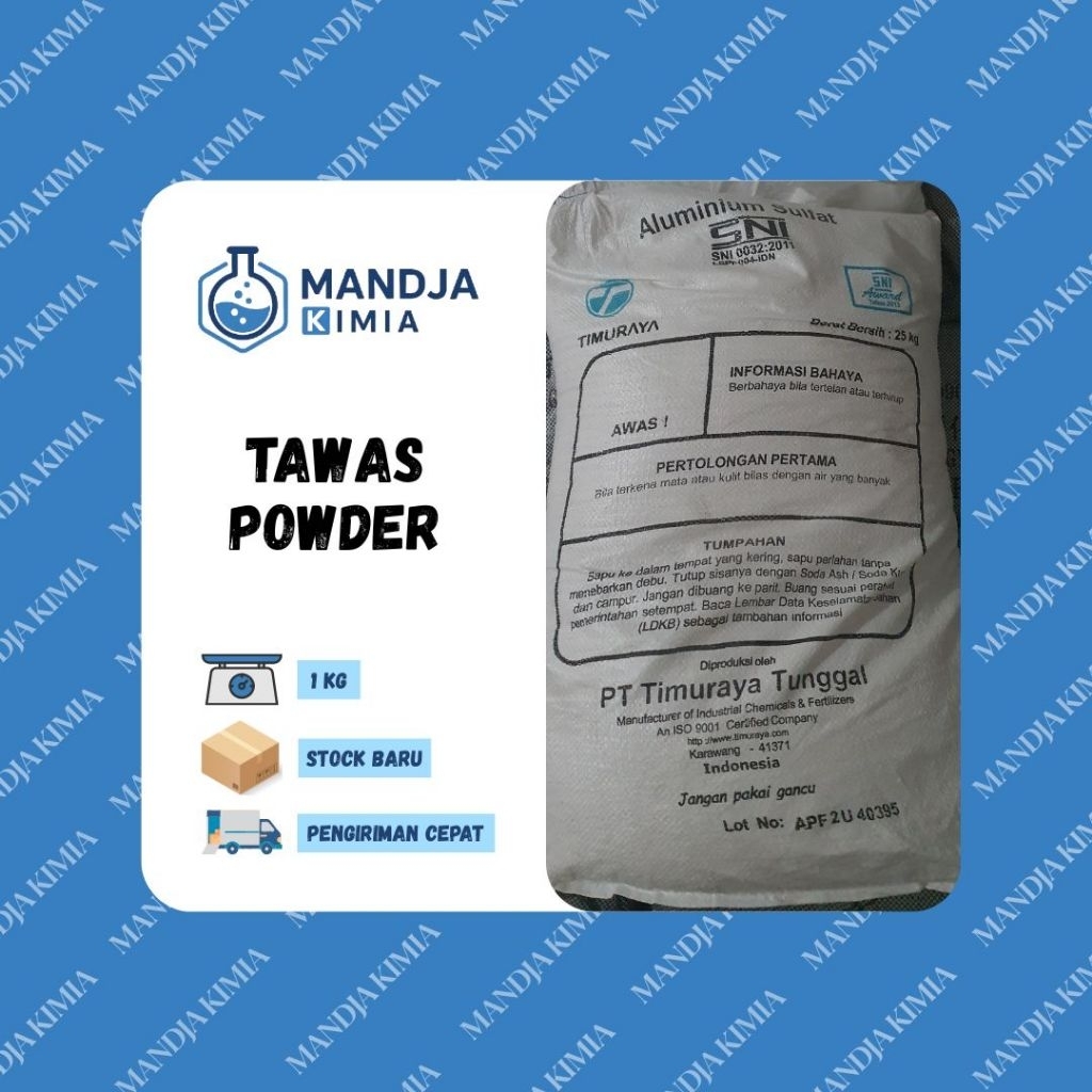 Aluminium Sulfat/Tawas Powder Kemasan 1 kg