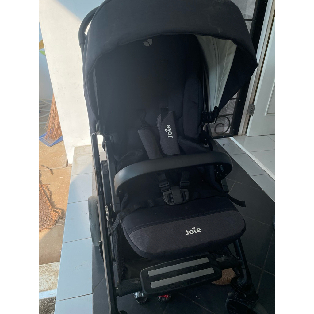 preloved stroller joie chrome