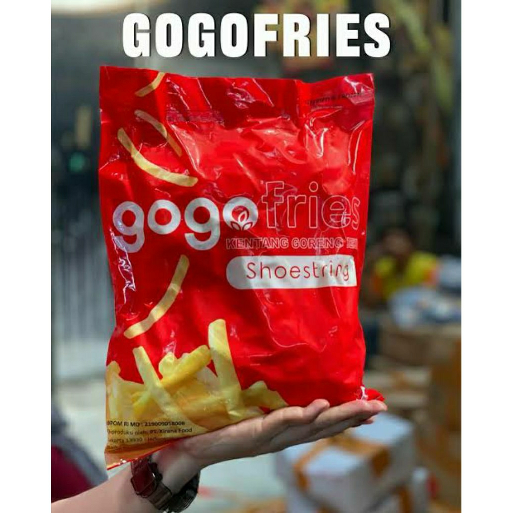 

GOGOFRIES SHOESTRING UKURAN 1KG