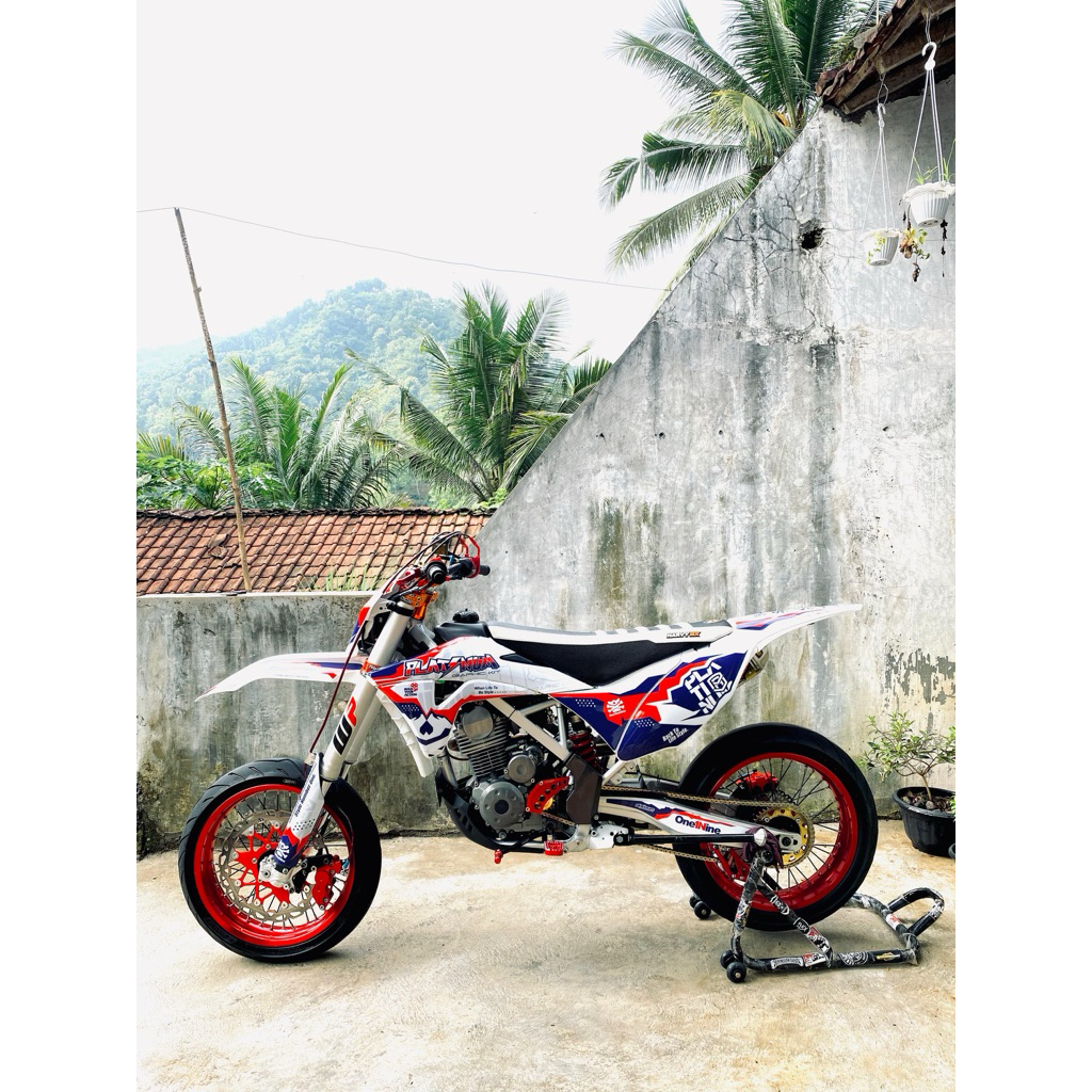 buring klx 150 , piston 63 mm