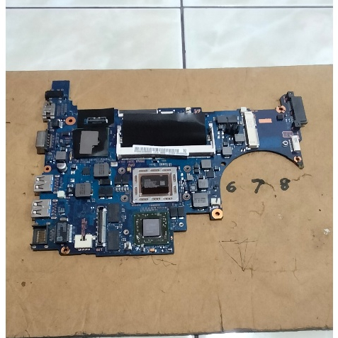 Mobo Mainboard Laptop Samsung NP535U4X Rusak Bahan