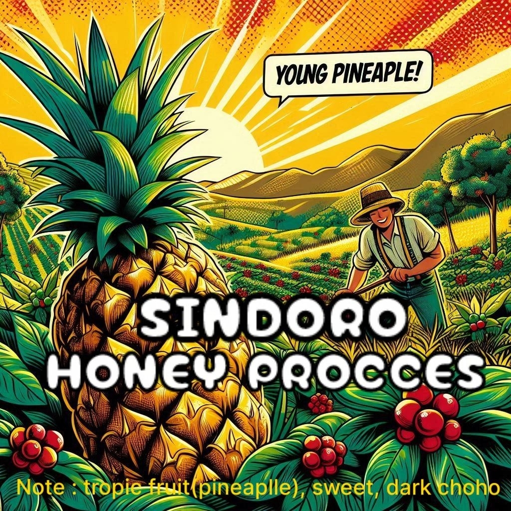 

Young Pineapple Biji Kopi Arabika Mount Sindoro Jawa Tengah Cocok Untuk Filter Coffee Dengan Citarasa Unik
