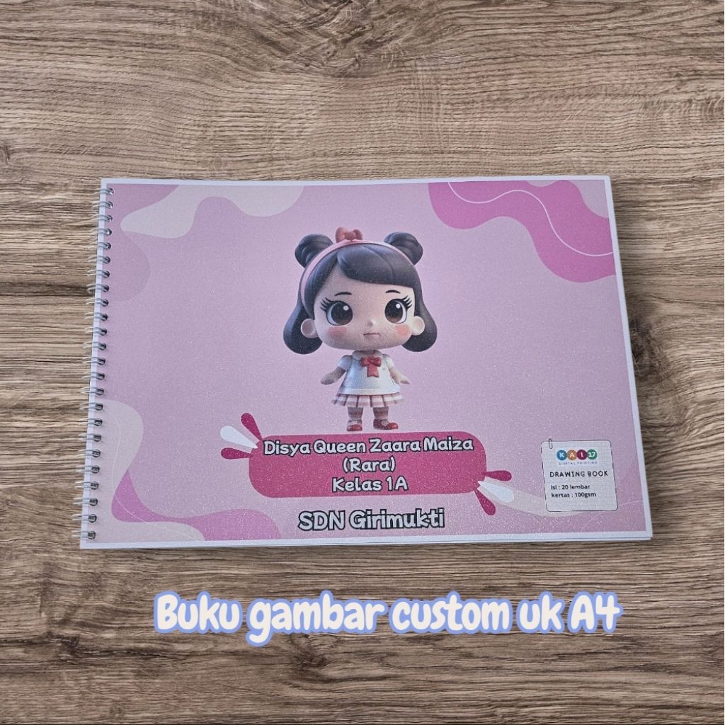 

buku gambar custom isi 20 lembar