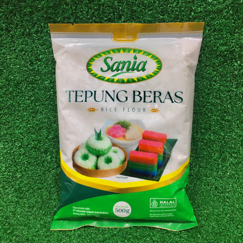 

Sania Tepung Beras Rice Flour 500gr Lokal HALAL