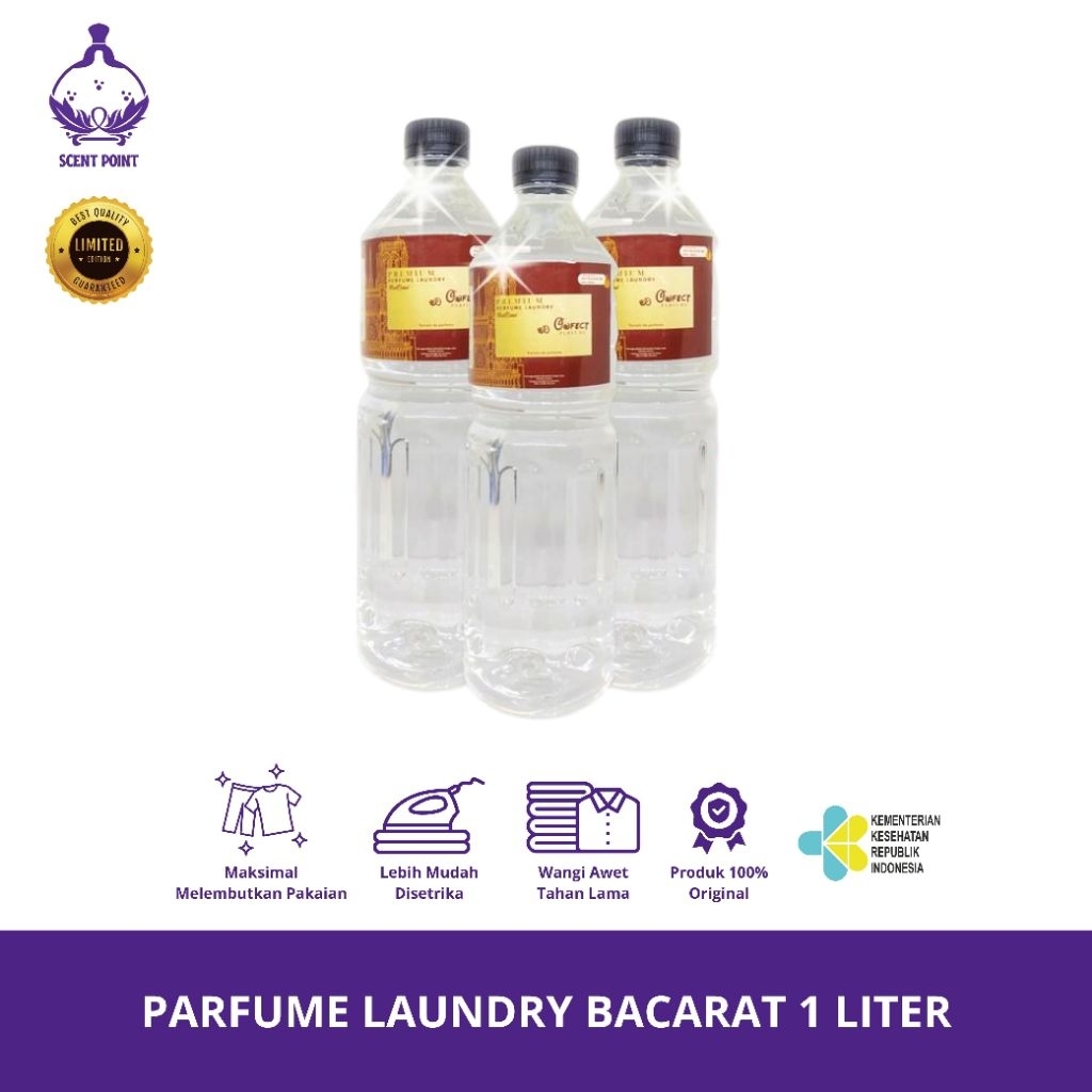 Scentpoint Parfum Laundry Owfect Bacarat 1000 ML Pewangi Pakaian Anti Bakteri