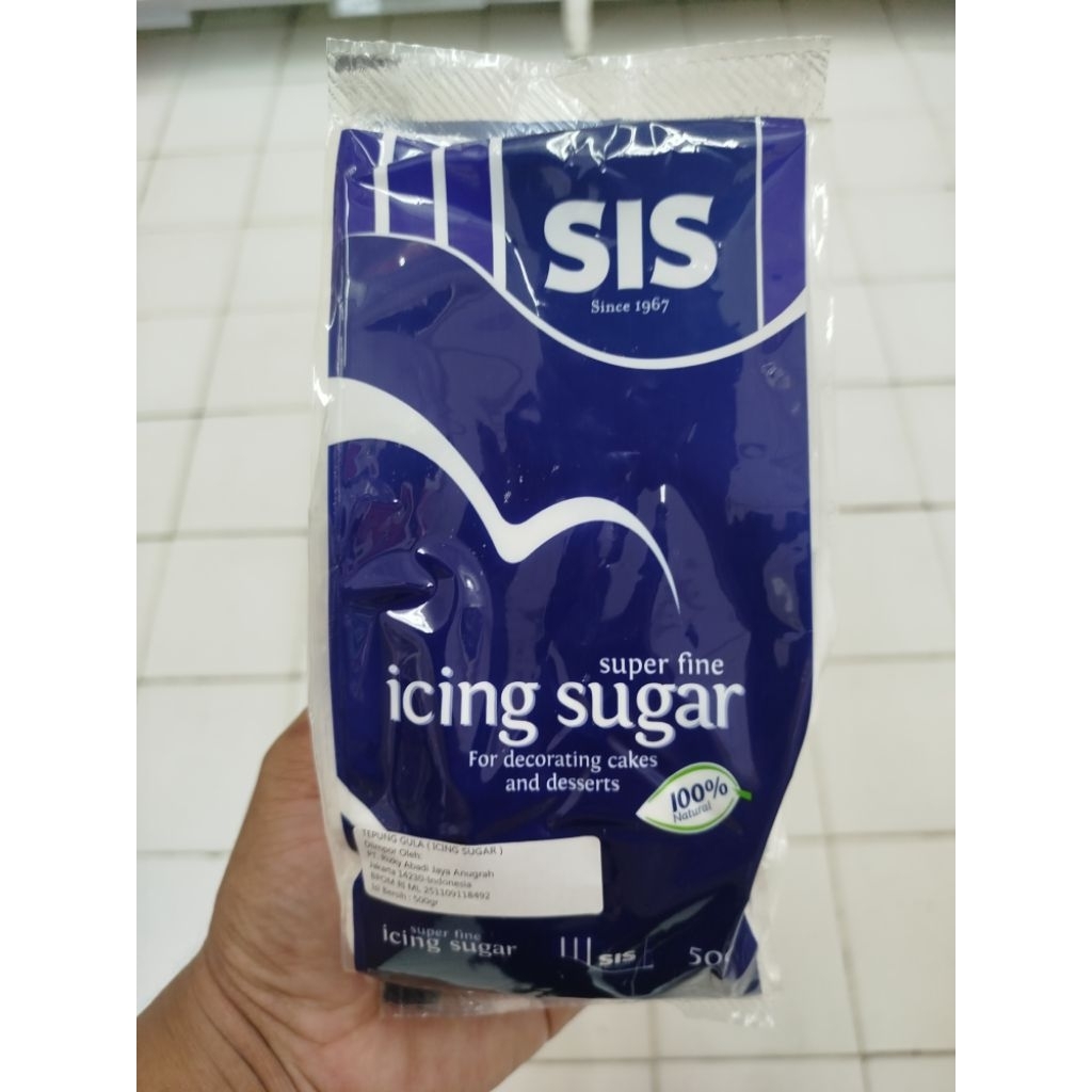 

SIS ICING SUGAR 500G/PCS