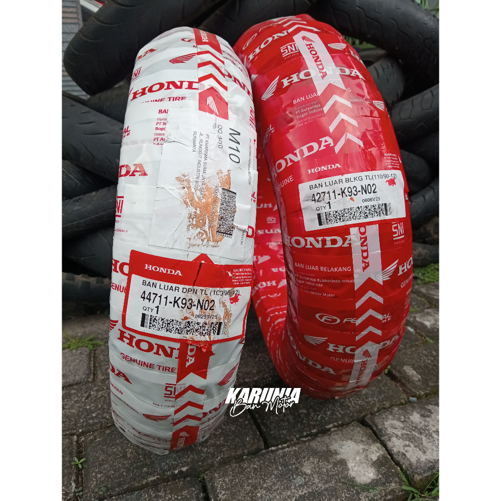 Ban Standart Tubeless Scoopy Ring 12 HONDA AHM FEDERAL