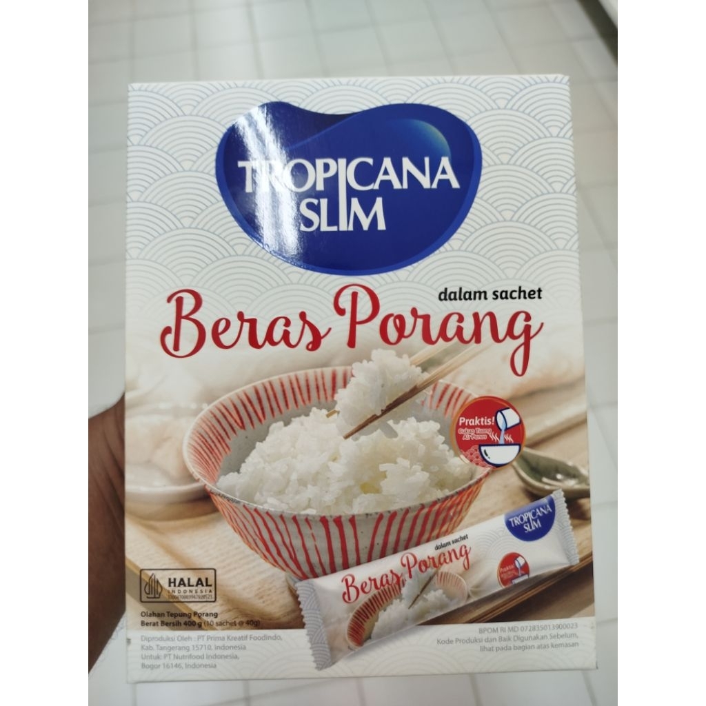 

TROPICANA SLIM BRS PORANG SAC 10X40GRAM