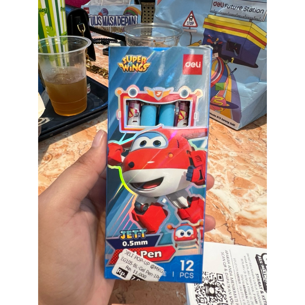 

Gel Pen DELI 0,5mm 12PCS