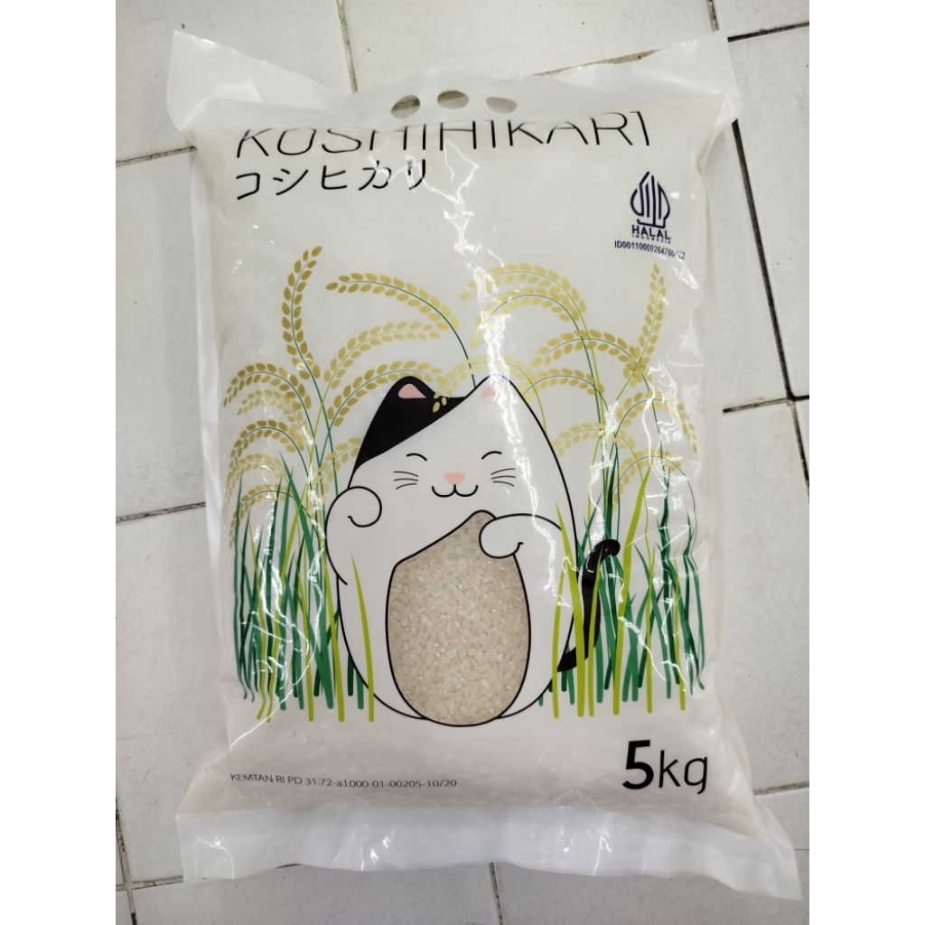 

KOSHIHIKARI RICE PACK PUTIH 5 KG