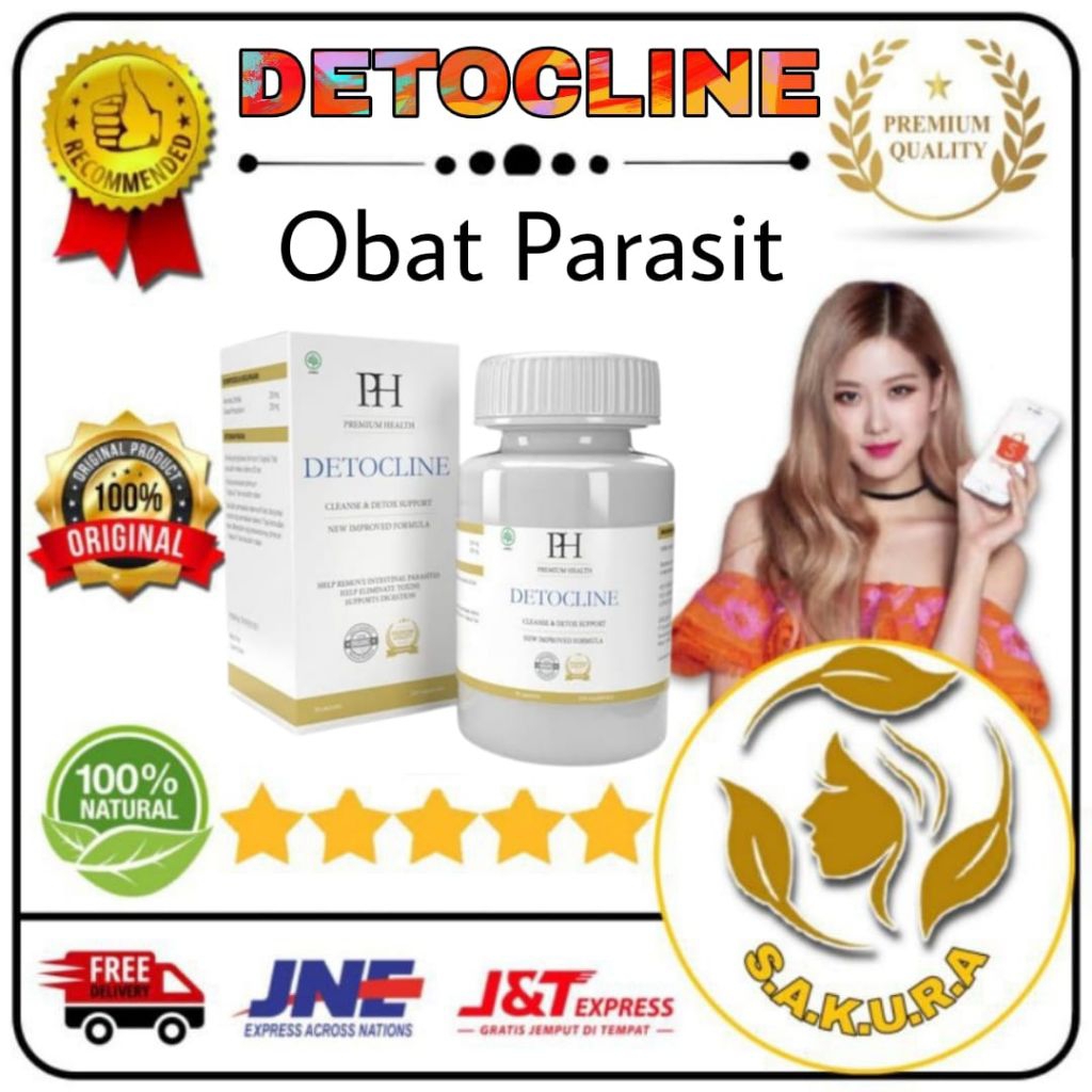 Detocline Obat Herbal Pembersih Parasit Dalam Tubuh