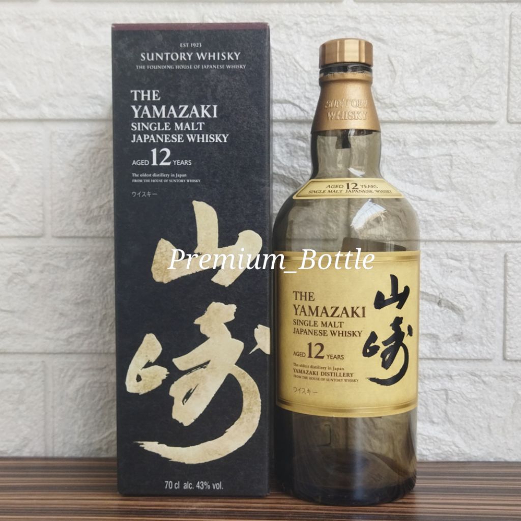 Botol Kosong Yamazaki 12 Years Old 700ml + Box