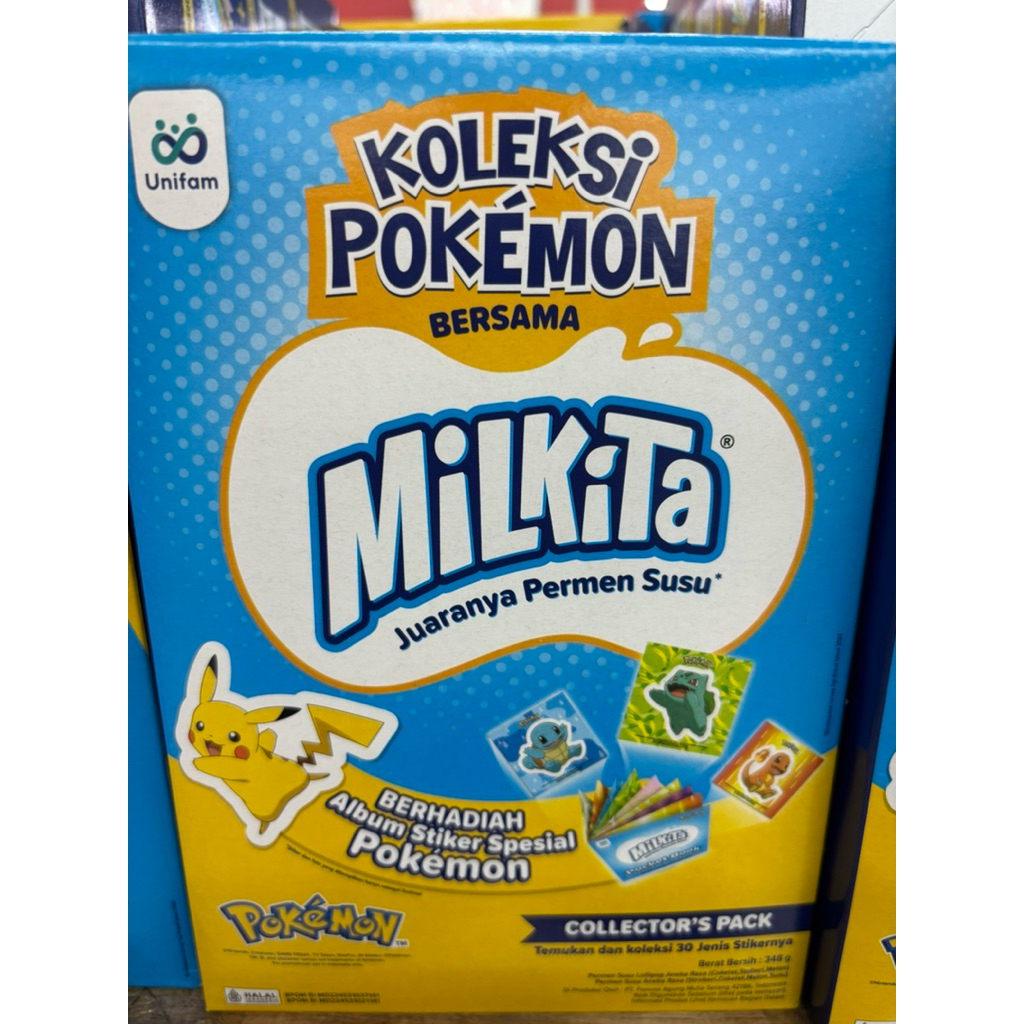 

Milkita permen susu kemasan 348g