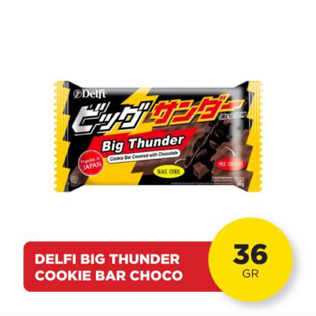 

Big Thunder cookie bar 36 gr