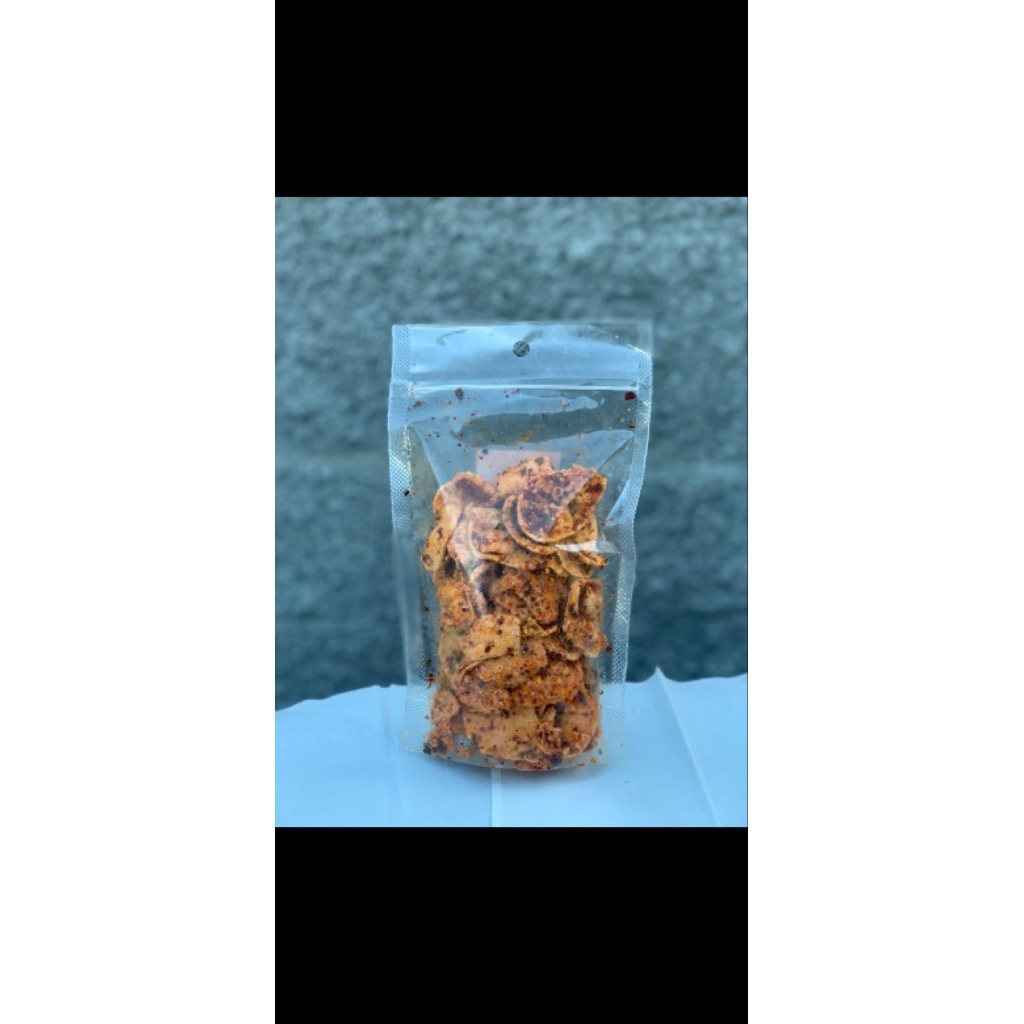 

Basreng pedas daun jeruk