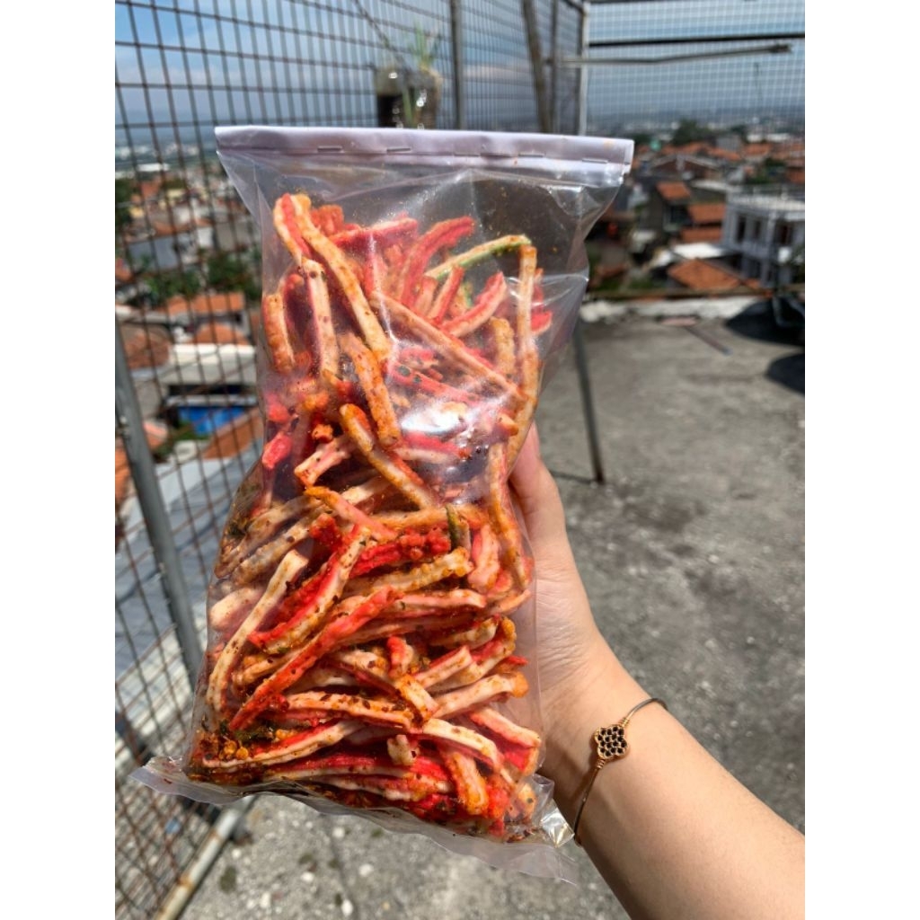 

Kerupuk Seblak Kering Kerupuk Jaat Krupuk Beton Pedas Daun Jeruk