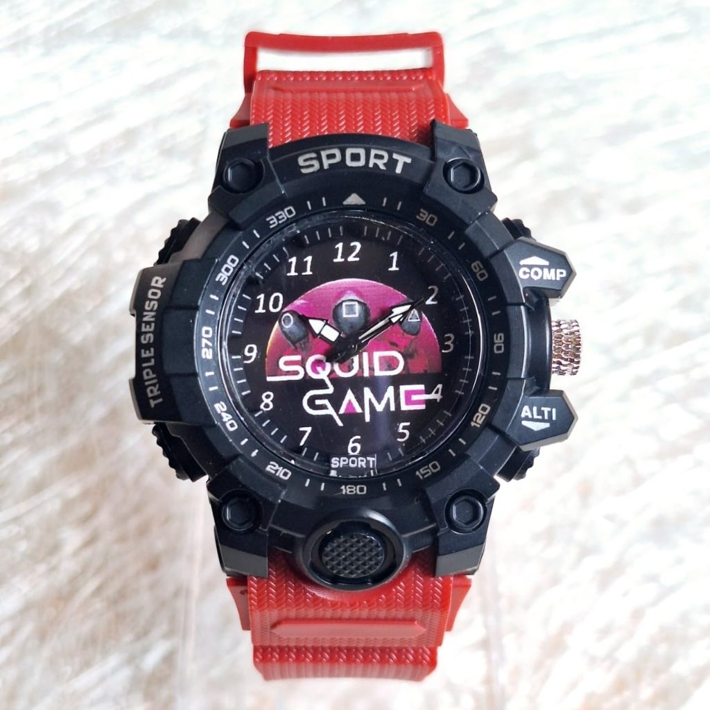 Jam tangan anak-anak karakter Squid Game