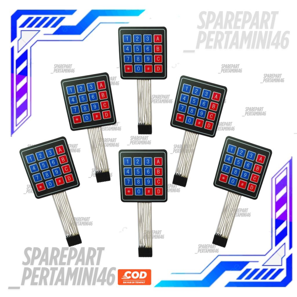 Keypad Pom Mini Digital Pertamini