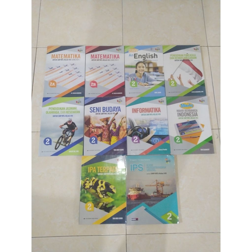Buku Paket SMP Kelas 8 Penerbit Erlangga