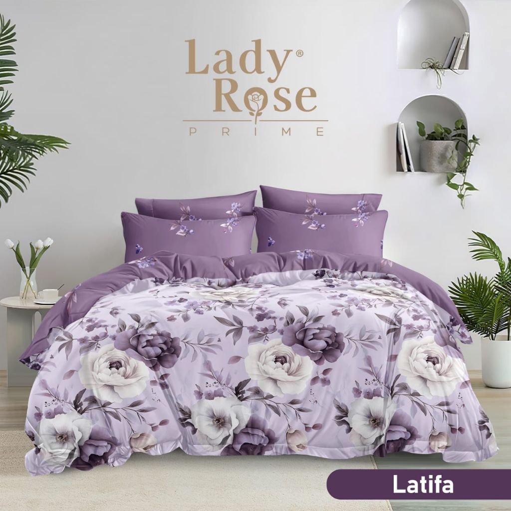 Lady Rose - Bedcover Lady Rose Set 160x200 King 180x200 Tinggi 30cm Motif Terlaris