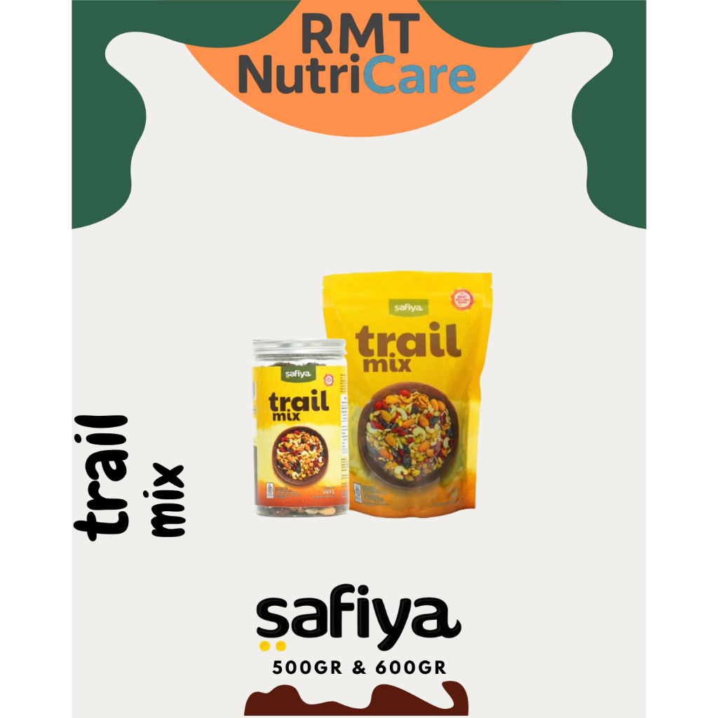 

Safiya Trail Mix – Almond & Buah Kering Roasted Premium Jar 600gr
