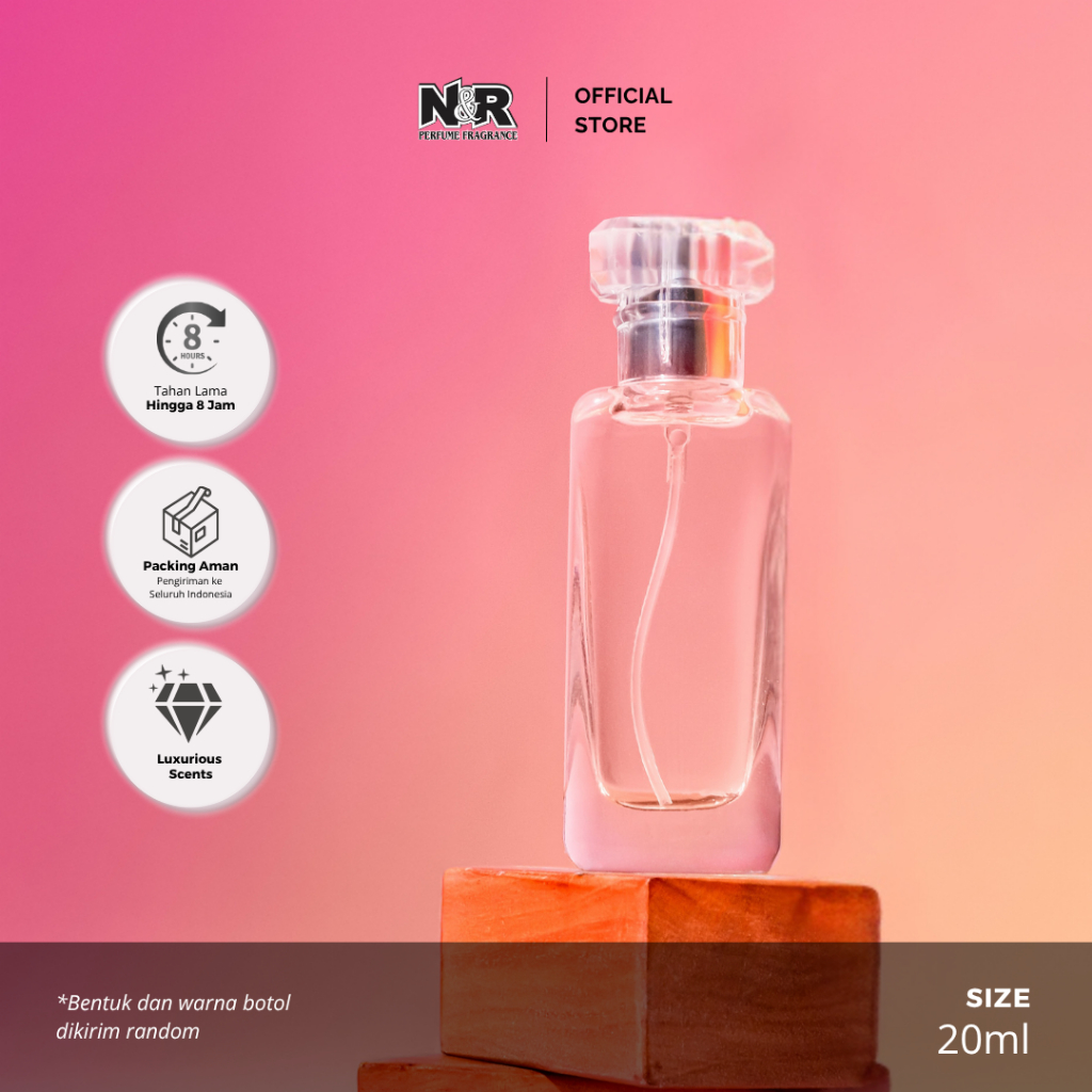[20ml] N&R Perfume All Women & Men | Tuliskan Varian Parfum di Catatan