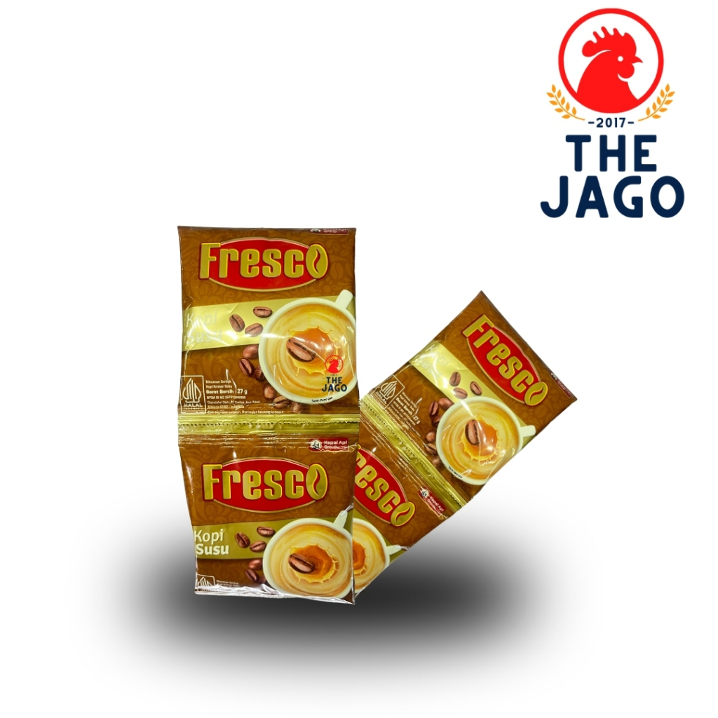 

Kopi Fresco Susu Renceng Isi 10 Sachet Kopi Bubuk Instan Enak & Cepat Saji