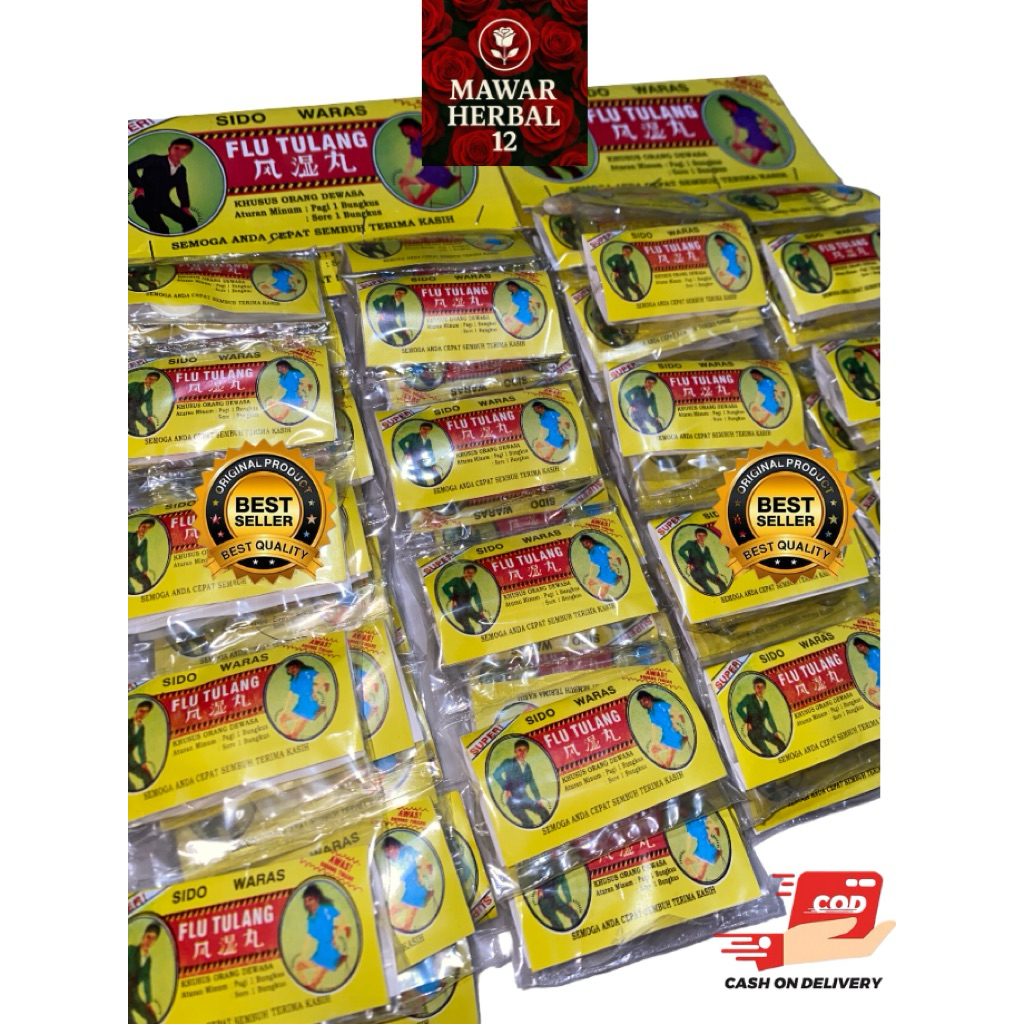 flu tulang sido waras herbal tradisional pegel linu 100% original