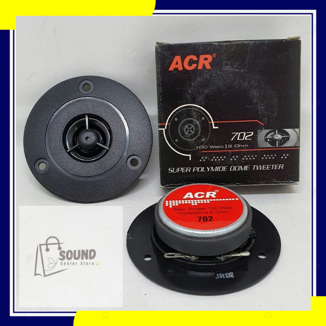 TWEETER ACR 702 TWITER MAGNET SUPER POLYMIDE DOME TWEETER ACR-702 ORIGINAL