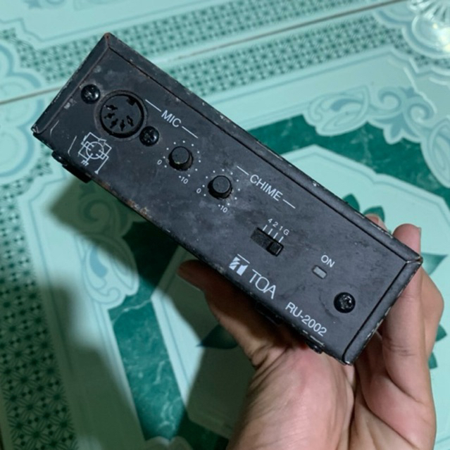 TOA Remote Unit RU-2002 Normal Like New Second Preloved Original Murah