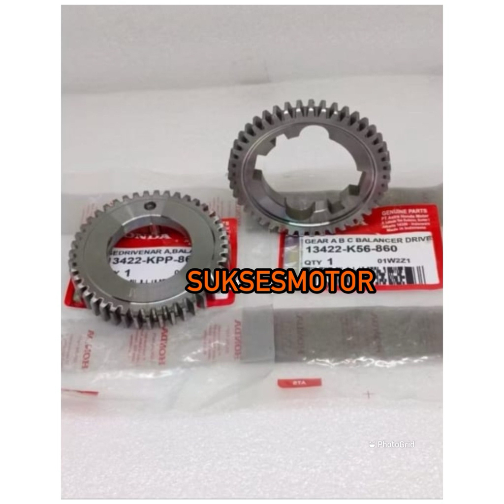 GIGI GEAR BALANCER+GIR KRUG AS LAWAN BALANCER HONDA K56 CS1 SONIC 125 150 CB150 R OLD LED CBR OLD NE