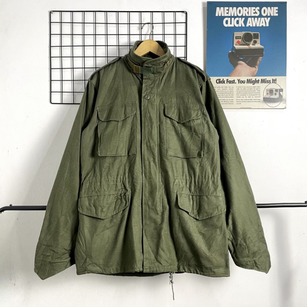 JAKET PARKA ALPHA INDUSTRIES SECOND ORIGINAL, JAKET MILYTARY, PARKA CANVAS