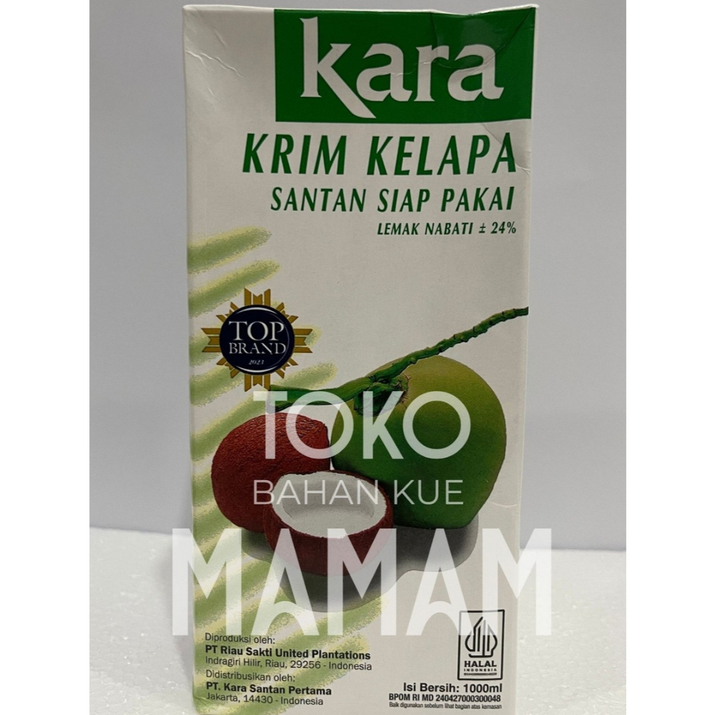 

Kara Santan Cair 1 Liter – Santan Kelapa Siap Pakai untuk Masakan & Kue