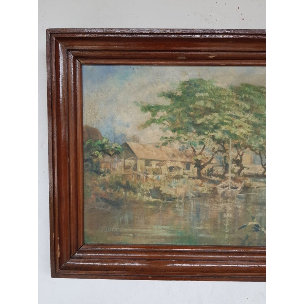 lukisan pemandangan jadul