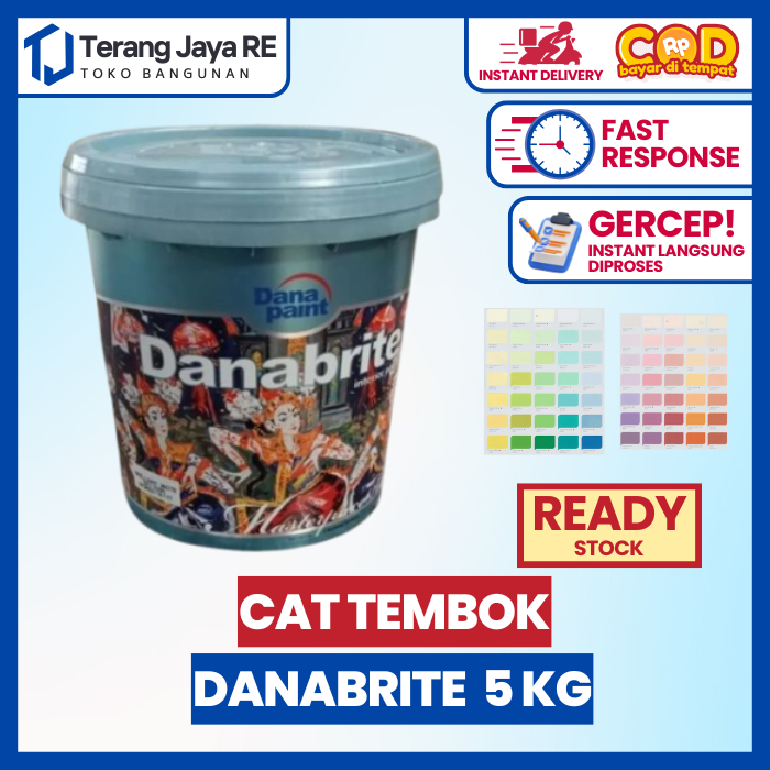 Cat Tembok Danabrite 5 kg - Dana Paint