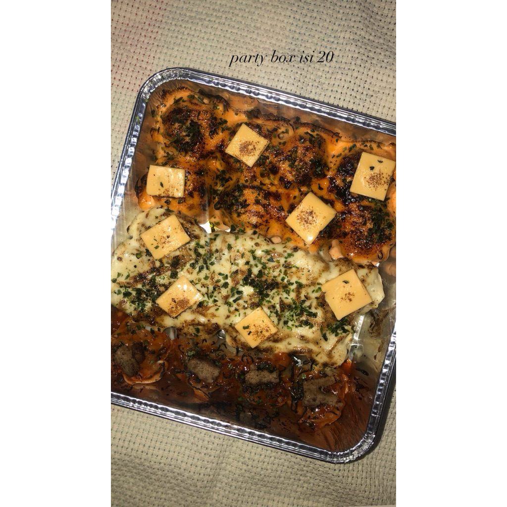 

PARTY BOX SHUMAI isi 20 free chili oil