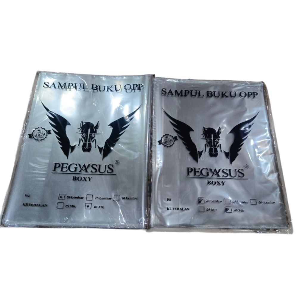 

SAMPUL BUKU PLASTIK LEM SAMPUL OPP
