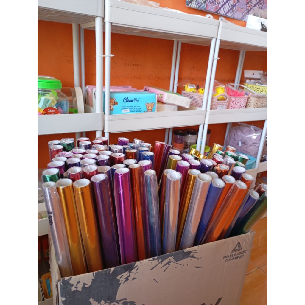 

[aesthetic_aksesoris] kertas marmer/kertas metalik/kertas emas HANYA INSTANT 1 PCS