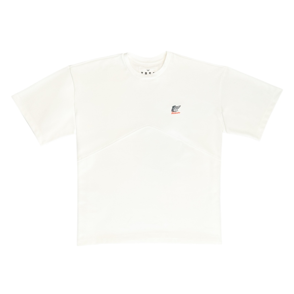 TREASURE LINE LOGO OVERSIZED - WHITE