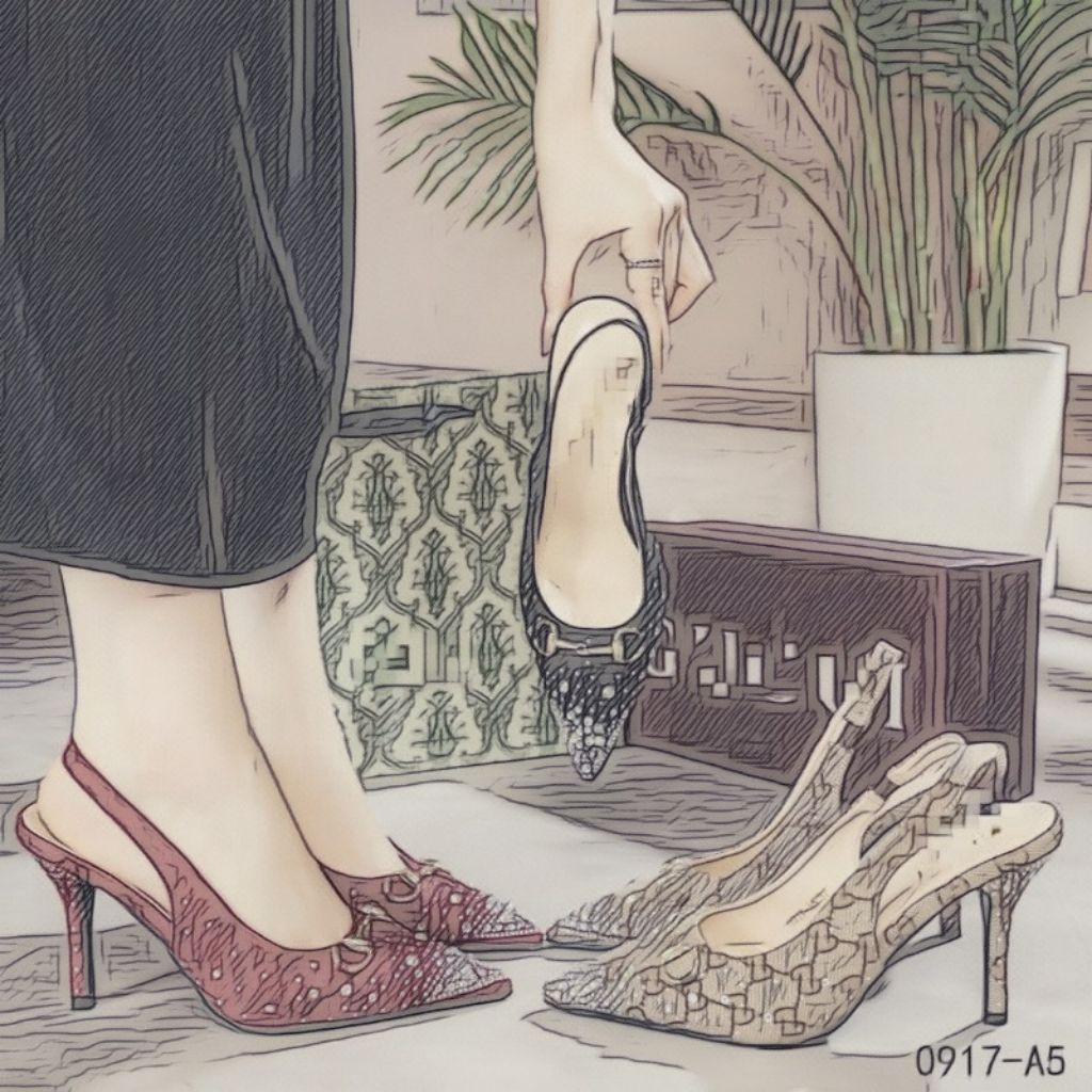 

0917-A5 Diamond Embellished