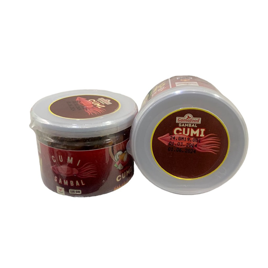 

Gamafood Sambal Cumi Pedas