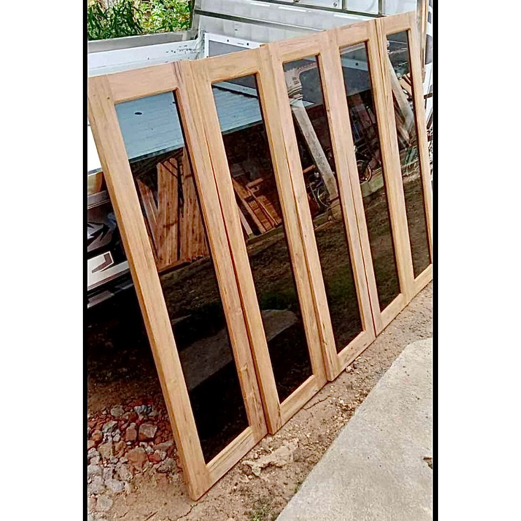 1 SET Kusen dan Jendela Rumah Kamar Jati