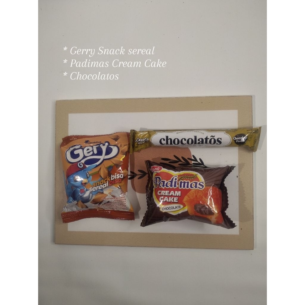 

Promo Mini Gift Snack / Snack Ulang tahun Coklat ( Polos )