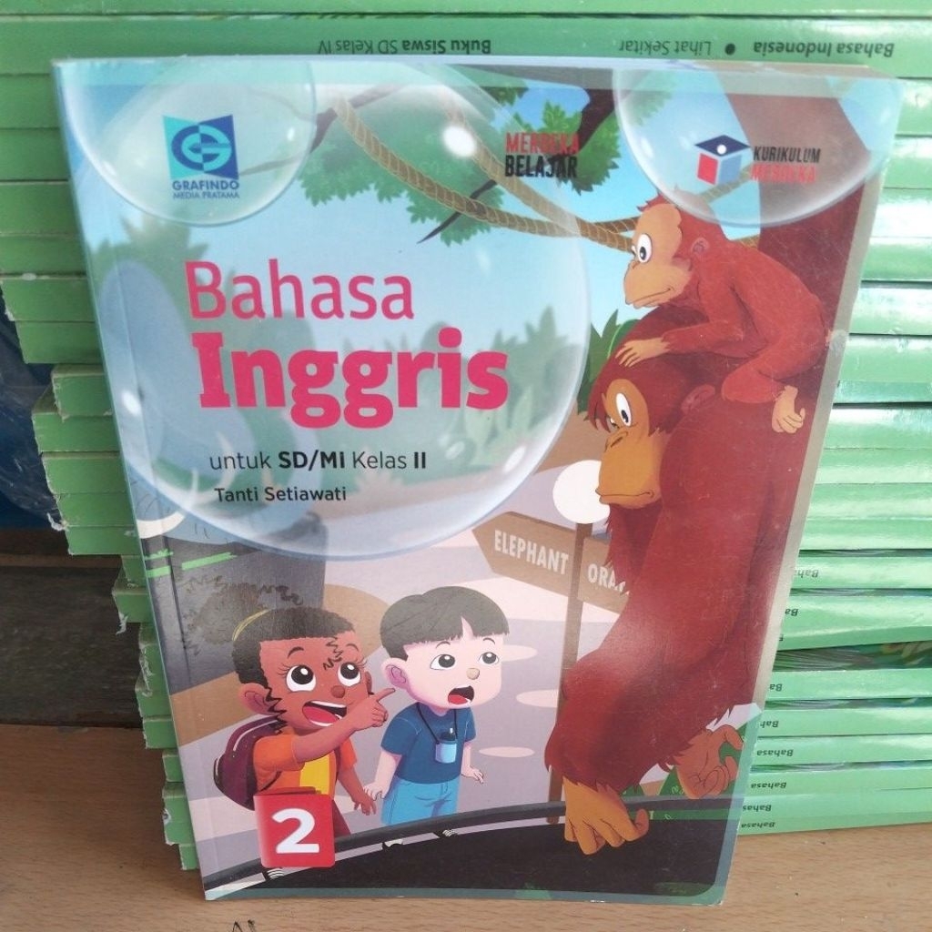 bahasa Inggris untuk SD MI kelas 2
