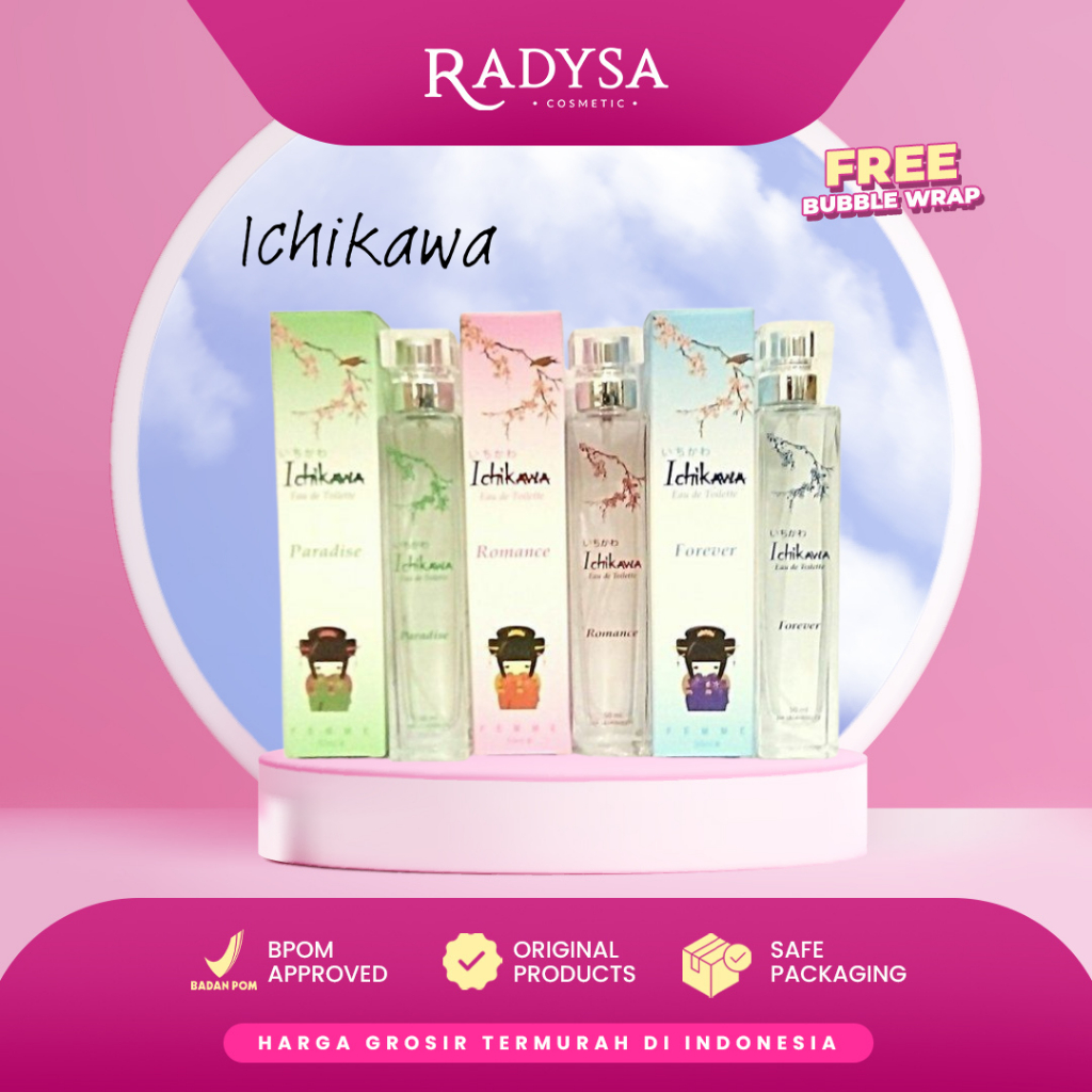 RADYSA - Ichikawa Eau de Toilette Sakura 55ml - Parfum