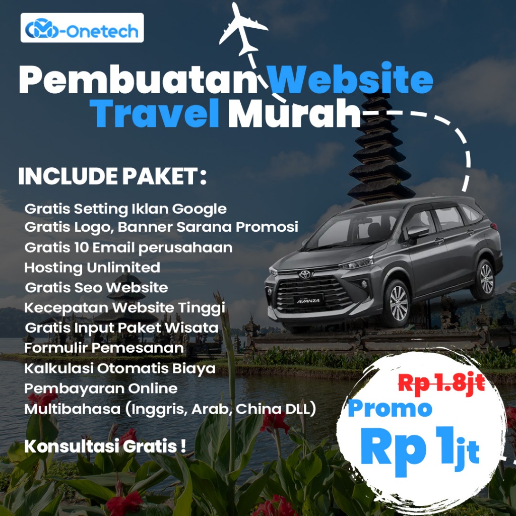 Jasa Pembuatan Website Travel