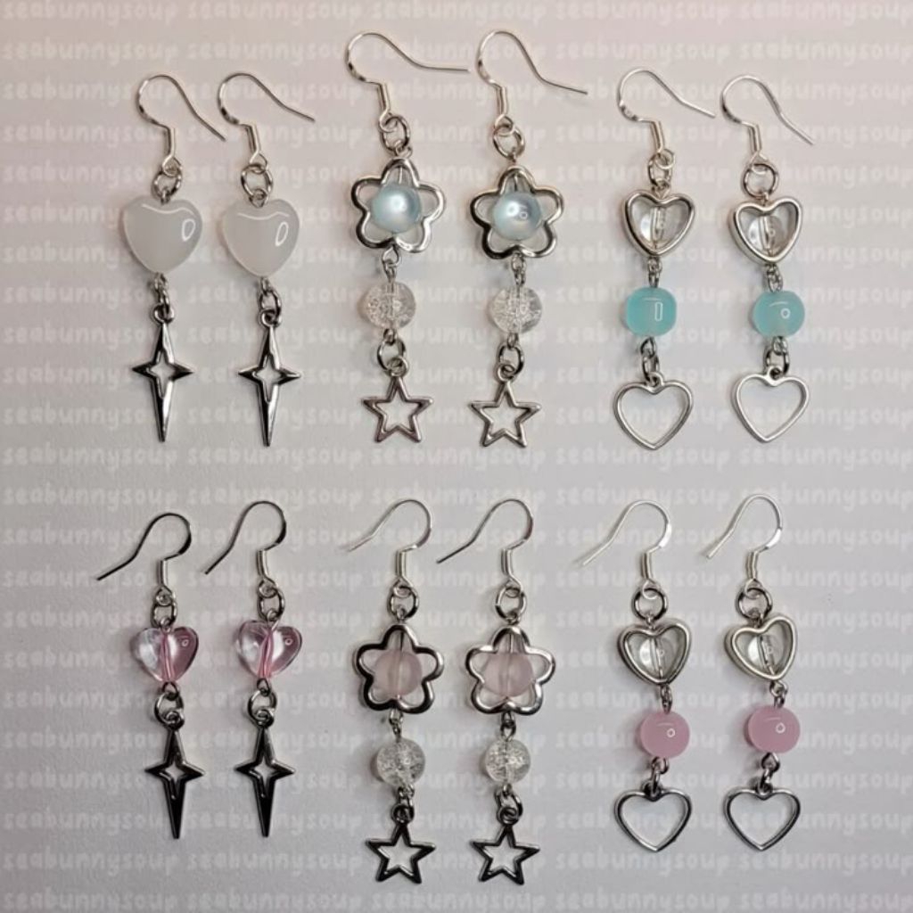 

Anting handmade Hadiah / gift kpop japan kawaii hampers