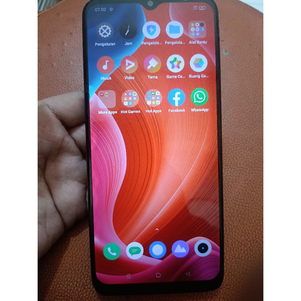 LCD copotan ORI realme C11,C12,C15,C25,Narzo 20, Narzo 30A, A16,A16K